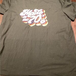 Source Unknown Black 'Made in the 70's' Tee